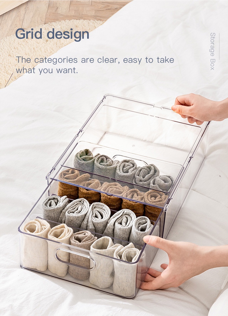 Transparent Drawer Storage Box-4